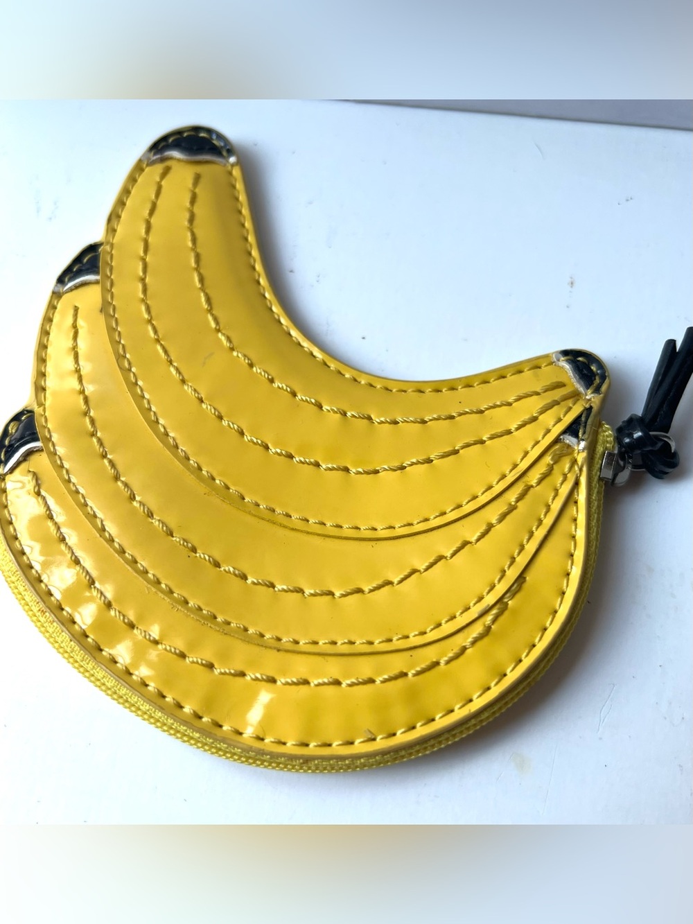 Vintage Coach Banana Coin Purse Pouch Small Wallet Bag Kitsch Y2K - Picture 2 of 5